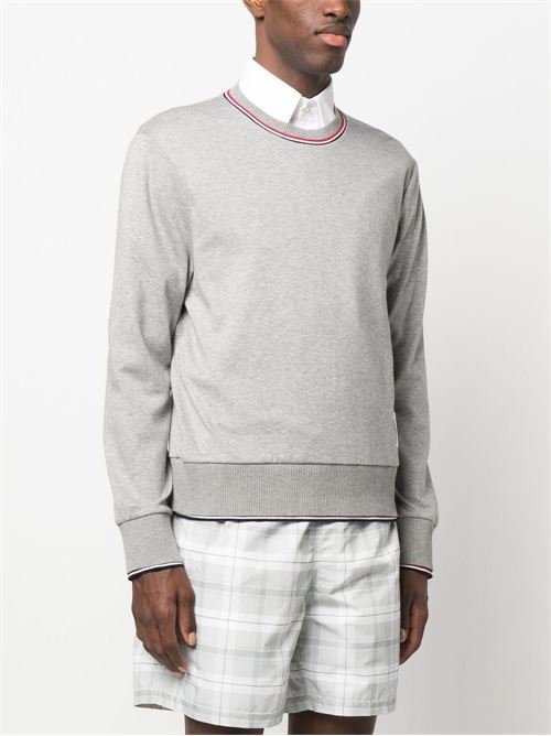 Pullover in cotone THOM BROWNE | MJT401AJ0055055